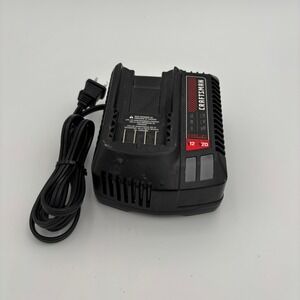Craftsman Battery Fast Charger OS Black Excellent CMCB104 V12 V20 Fast Charger